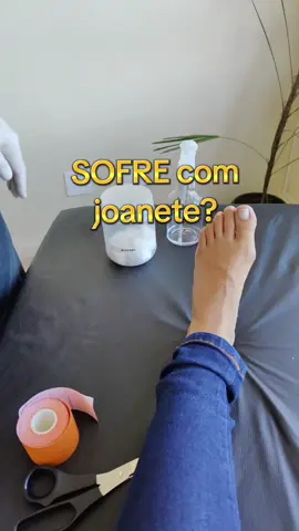 kinesio tape no tratamento de joanete 🙀😻