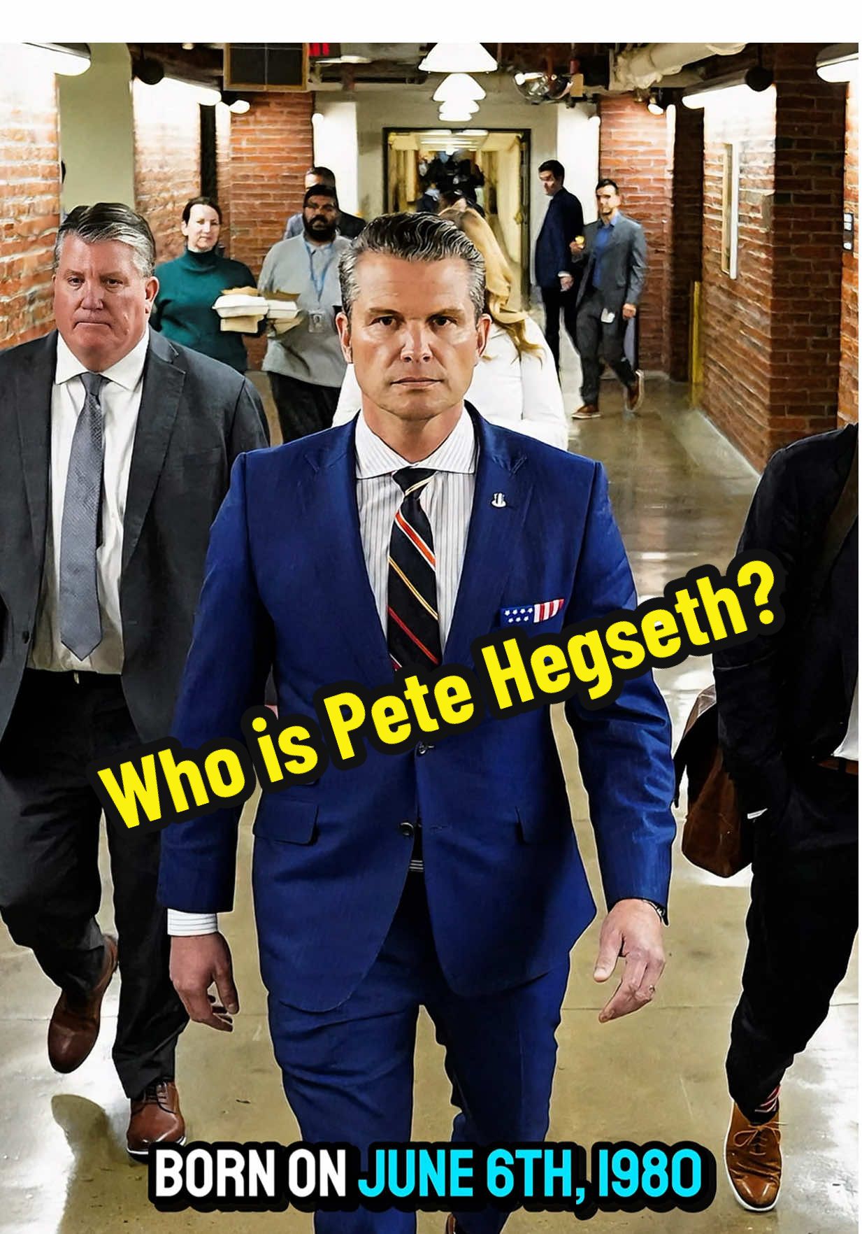 Who is Pete Hegseth? #petehegseth #america #unitedstatessecretaryofdefense #giantsofhistory 