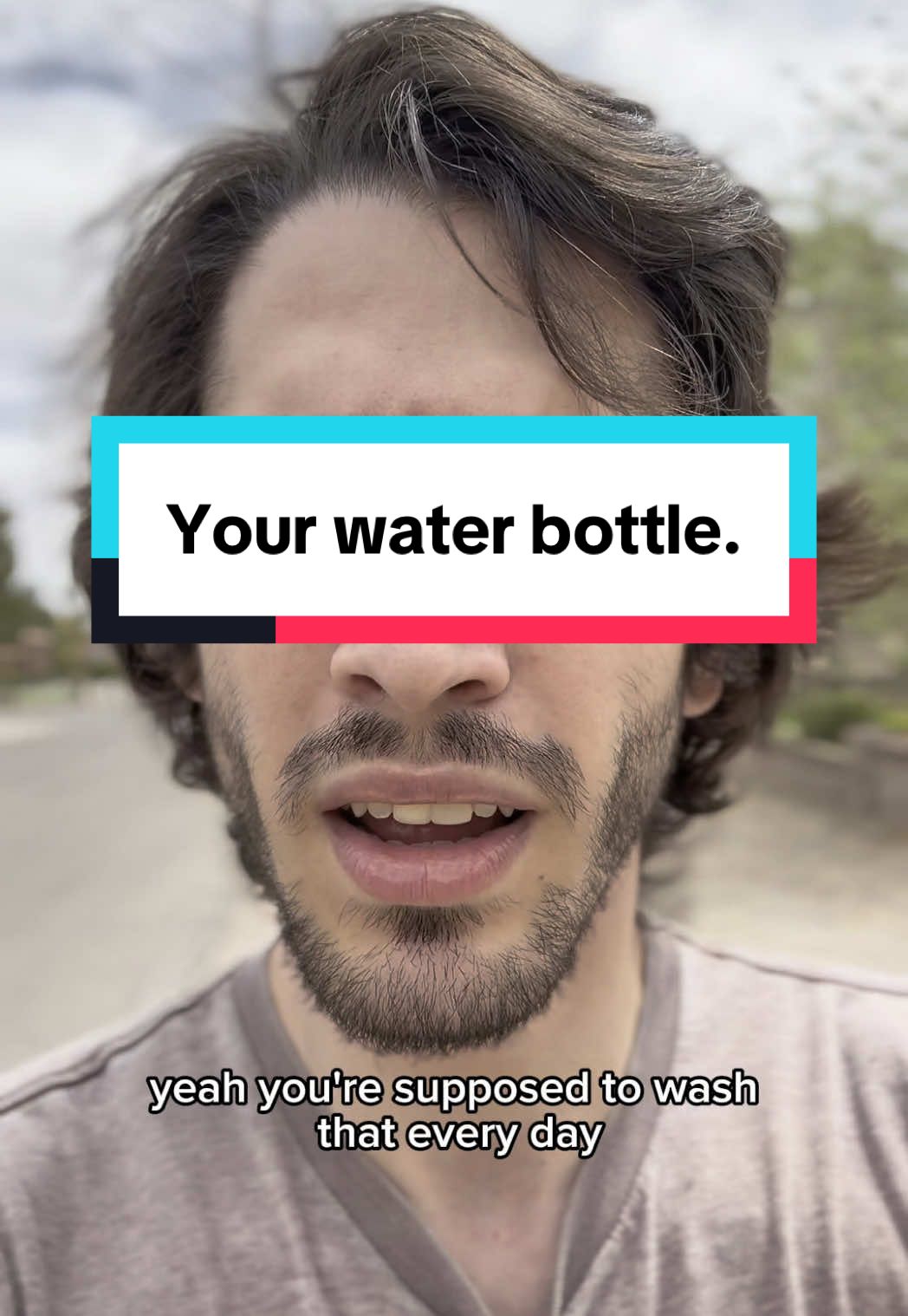 Really sorry to be the bearer of bad news here #water #bottle #bacteria #hygiene 