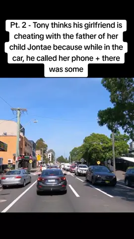 Pt. 2 - Tony thinks his girlfriend is cheating with the father of her child Jontae because while in the car, he called her phone + there was some#radio #call #trending #foryoupage #funnycall #tiktokcomedy #