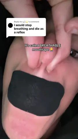 Replying to @دُنيا⭐️ #MouthTape #franconi #SleepHack #TikTokMadeMeBuyIt #BetterSleep 