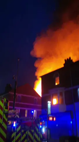 Nottingham, United Kingdom fire🔥😣
