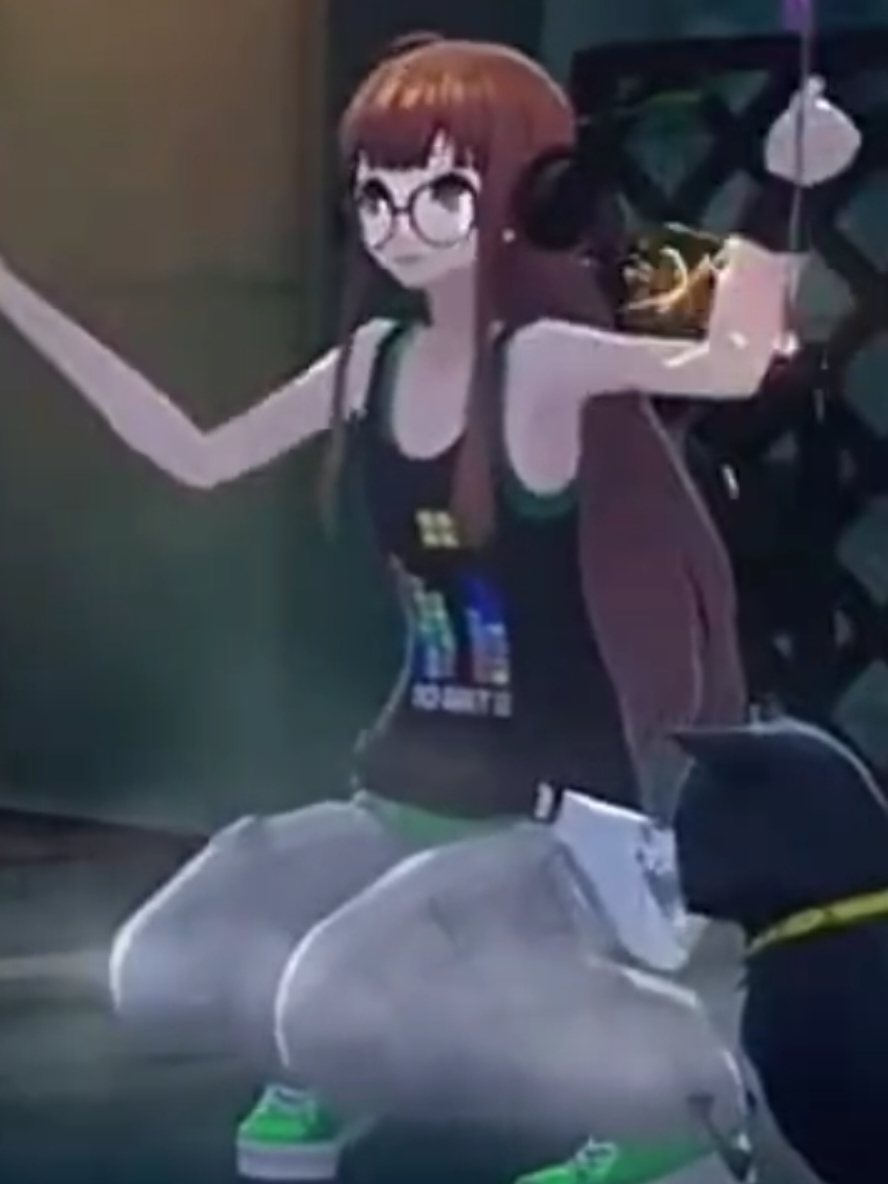 she is me fr 💯  ifykyk #persona5royal #persona5 #sakurafutaba #futabasakura #futaba 