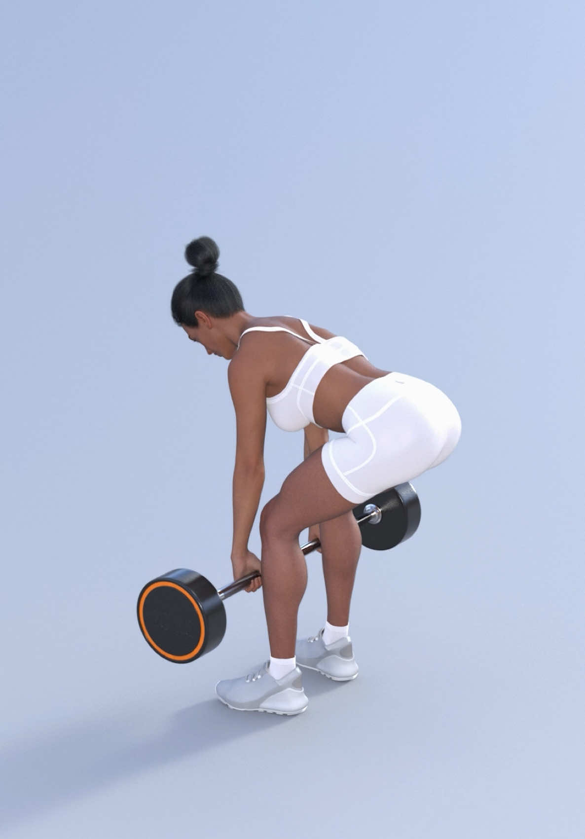 Correct your RDL Form ☑️ . FITZZ – Your All-in-One Fitness Companion . Available on Google play and App Store 💪🏻