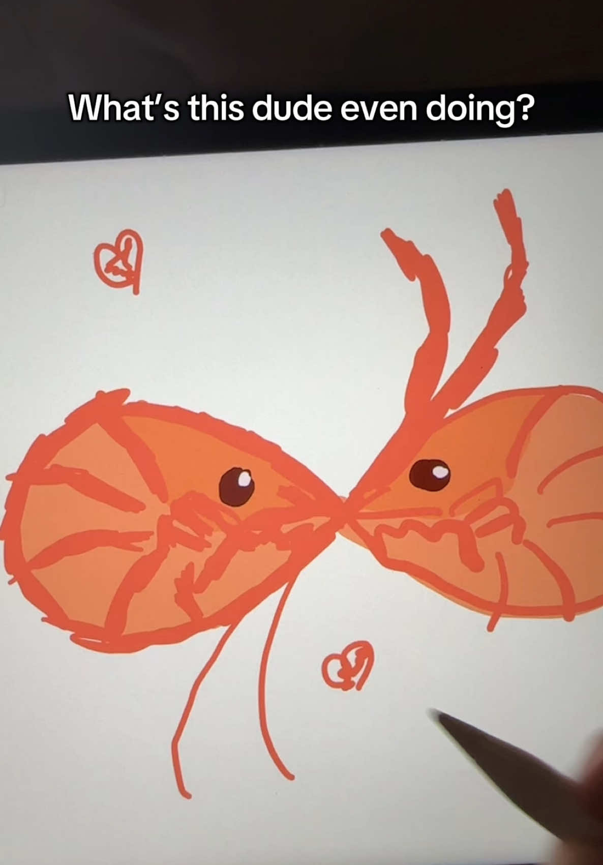 What’s this dude even doing?#multiplayer #drawing #art #fyp #artworkout #game #ipad #strange 
