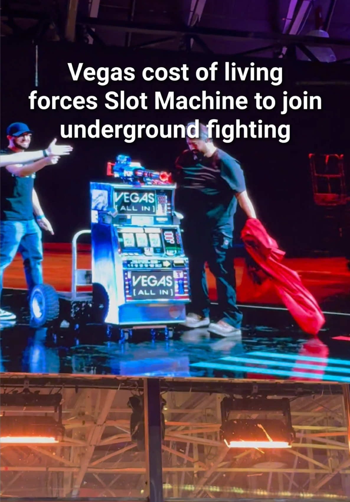 Is it lights out for this slot machine? They get poked, slapped, and yelled at on a daily basis, but they have the right to hit back as well! If you want to see if he’ll one day hit the jackpot, check out his upcoming matches at BattleBots Vegas.  Follow @whatsunique for unique travel tips