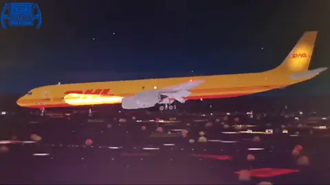Douglas #dc8 de @DHL aproximacion final a Campinas #flightsimulator #aviacion #aviacioncomercial #dhl #dhlexpress #viral #reelsviral 