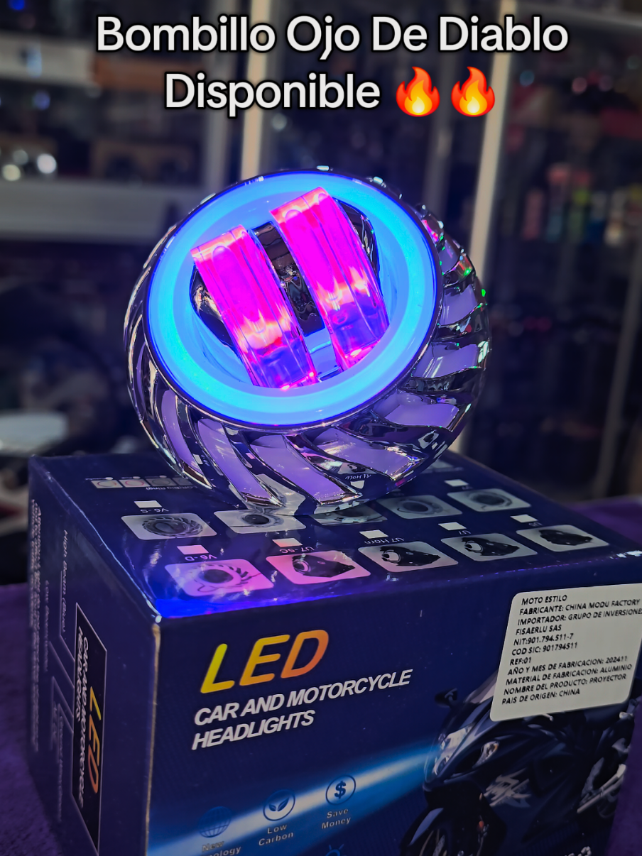Llegaron Bombillos Ojos de Diablo Adquierelo Ahora mismo  En Lujos&Accesorios Y&Z Argelia Cauca🔥🔥 WhatsApp 📩 3116585833 #argelia #lujos #moto #xtz #xtz125 #careta #foryoupage #fyp #fyp #fyppp #calcomanias #taller #viralvideos #argelia #vira  #ojodediablo #luzojodediablo #bombillo #luz #bombilloled #bombilloled 