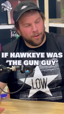 Hawkeye the gun guy #podcast #comedy #plumbingthedeathstar #popculture #movie #baselessspeculation #mcu #marvel #hawkeye #comics #avengers 