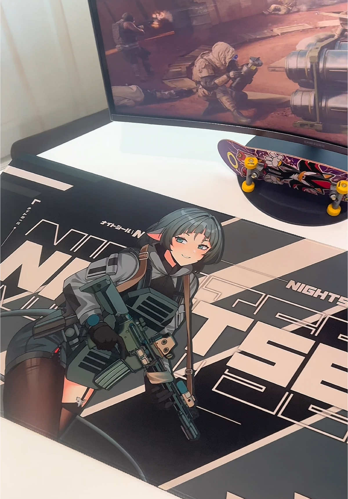 Tactical Jane Doe🔫 . . .#zenlesszonezero #janedoe #animetiktok #cod #callofduty #warzone #mw3 #spawn #gaming #edit #fyp #foryou #frieren #anime #sniper #GamingSetup #deskmat  #foryoupage 