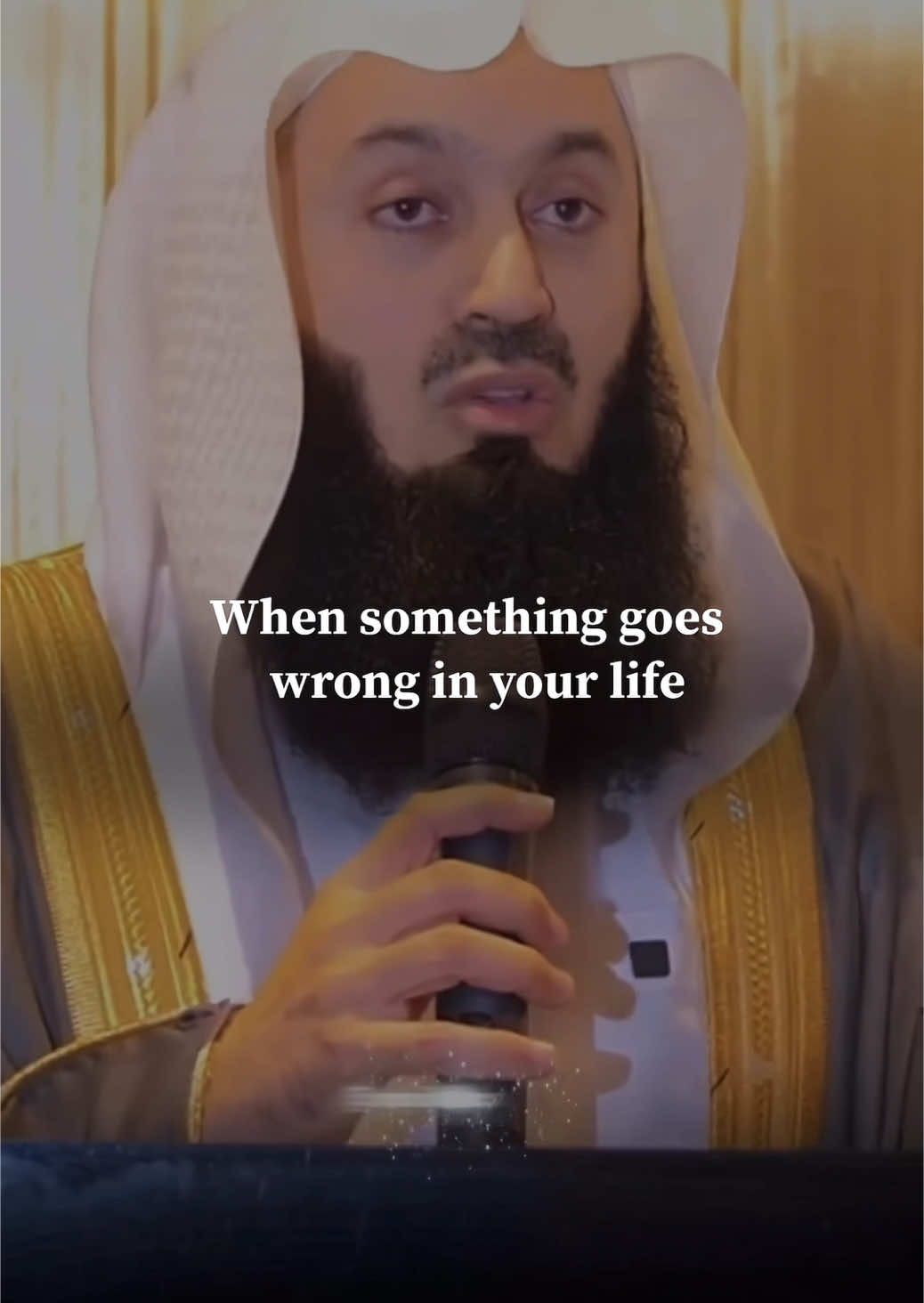 When something goes wrong in your life 🤍😔 .#trustallah #alhamdulillah #friday #muftimenk #sabr 