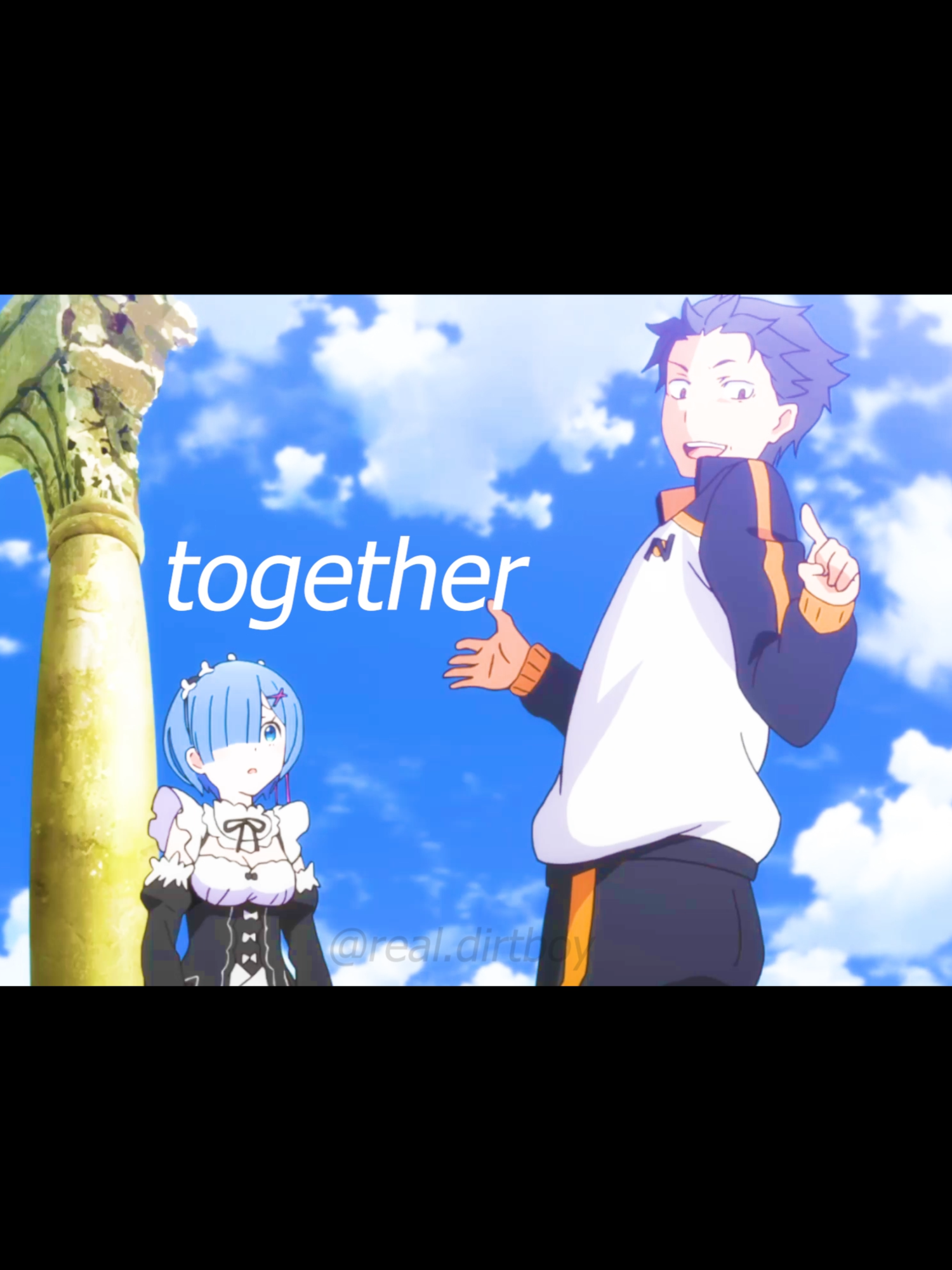 oh waiter! more sad rem edits please! #rezero #subaru #rem #natsukisubaru #xyzbca #fyp #foryoupage