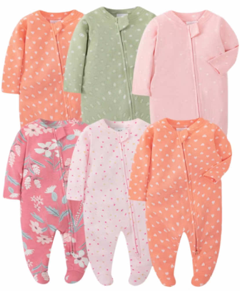 Lucky baby/macacão zíper bebê meninar/macacão bebê menina rn/macacão recém nascido/macacão com pé menina algodão. Garanta já o seu  Link nos comentários 😍 ##enxovaldebebe##maternidade##gravida##mae##agasalho