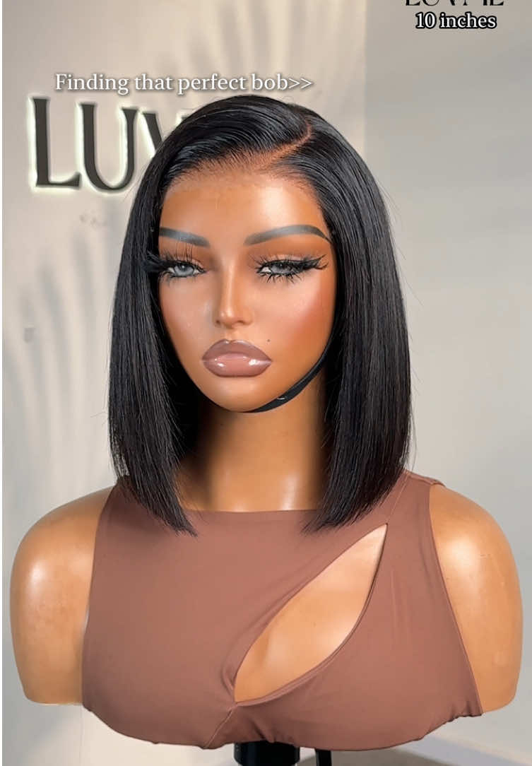 This bob is bobbing💅🏿 - Hair: Luvme All-Day Comfort™ Wig Blunt Cut Bob Glueless Minimalist HD Lace Short Human Hair Wig Pre-Cut Lace 👆🏽Link in my bio👆🏽 Use 26% off Code：LUVMETT（for new customer) - #luvme #luvmehair #luvmeglueless #luvmereview #luvmeforyou #wig #wigs #hair #hairstyle #hairstyles #glueless #glulelesswig #blackgirlmagic 
