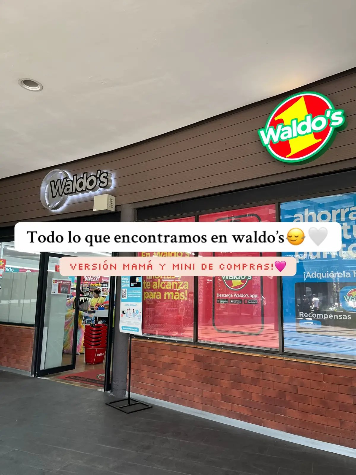ig: alexavenus_ #waldos #waldosmexico #waldos_oficial #shoppinghaul #mamáprimeriza #mamáehija #haul @Waldos Oficial 