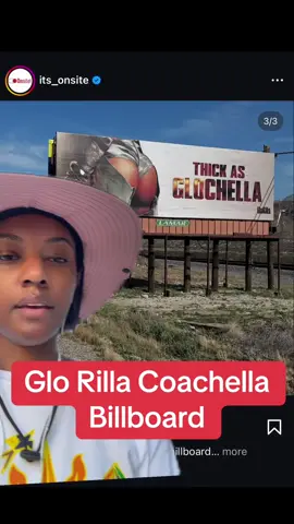#greenscreen Glo Rilla Coachella billboard #rocnation #glorilla #fyp #megantheestallion #musicindustry 