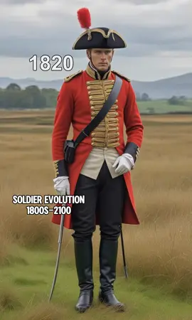Soldier Evolution. #evolution #timelapse #soldier #historytok #britisharmy #unitedkingdom #aivideo 