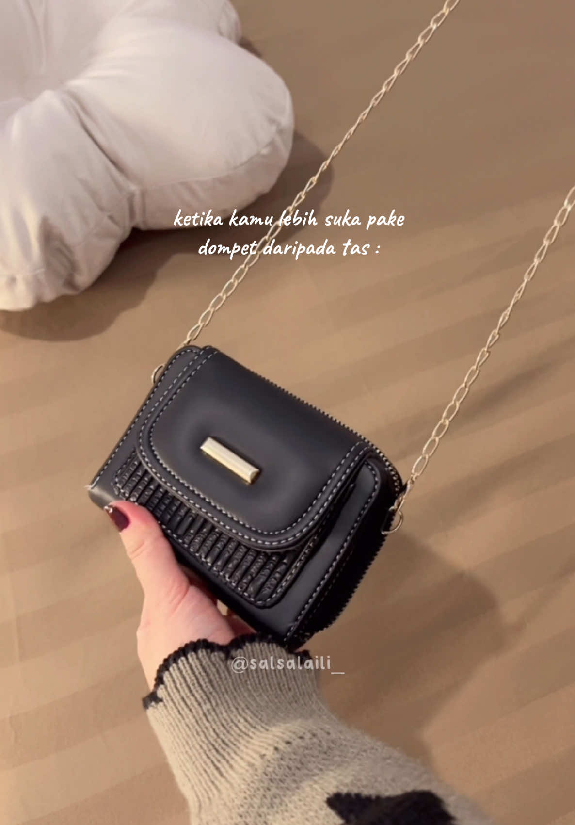 Yg harus bawa hp di tas minggir dulu yaa🤏🏻#slingbag #dompetwanita #dompetselempang 