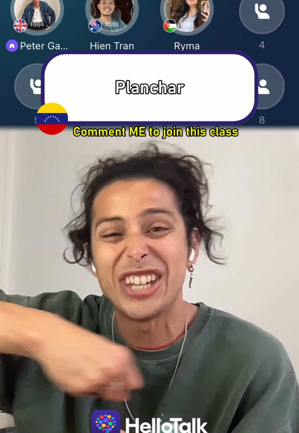 How do you say ‘to iron?’ 🤔 Comment ME to join Peter’s live! #spanish #learnspanish #spanishquiz 