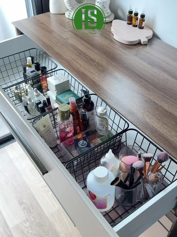 paniers de rangement en fil métallique