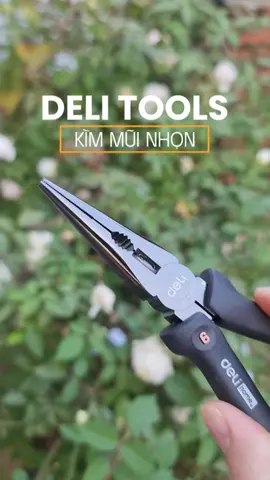 Kìm Mũi Nhọn Deli Tools #kìm #kìm_thép_không_gỉ #kimdanang #delitools #dientutienich #tools 