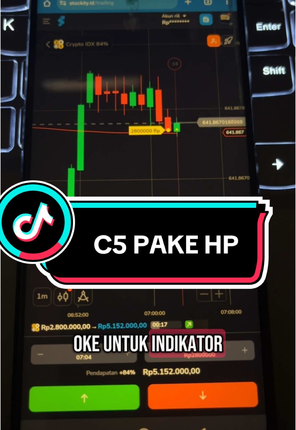sama aja kok guys asal tau letak c1 nya😮‍💨 #stockity #stockityid #stockitytrading #stockitytrabar #livetrading #cryptocurrency 