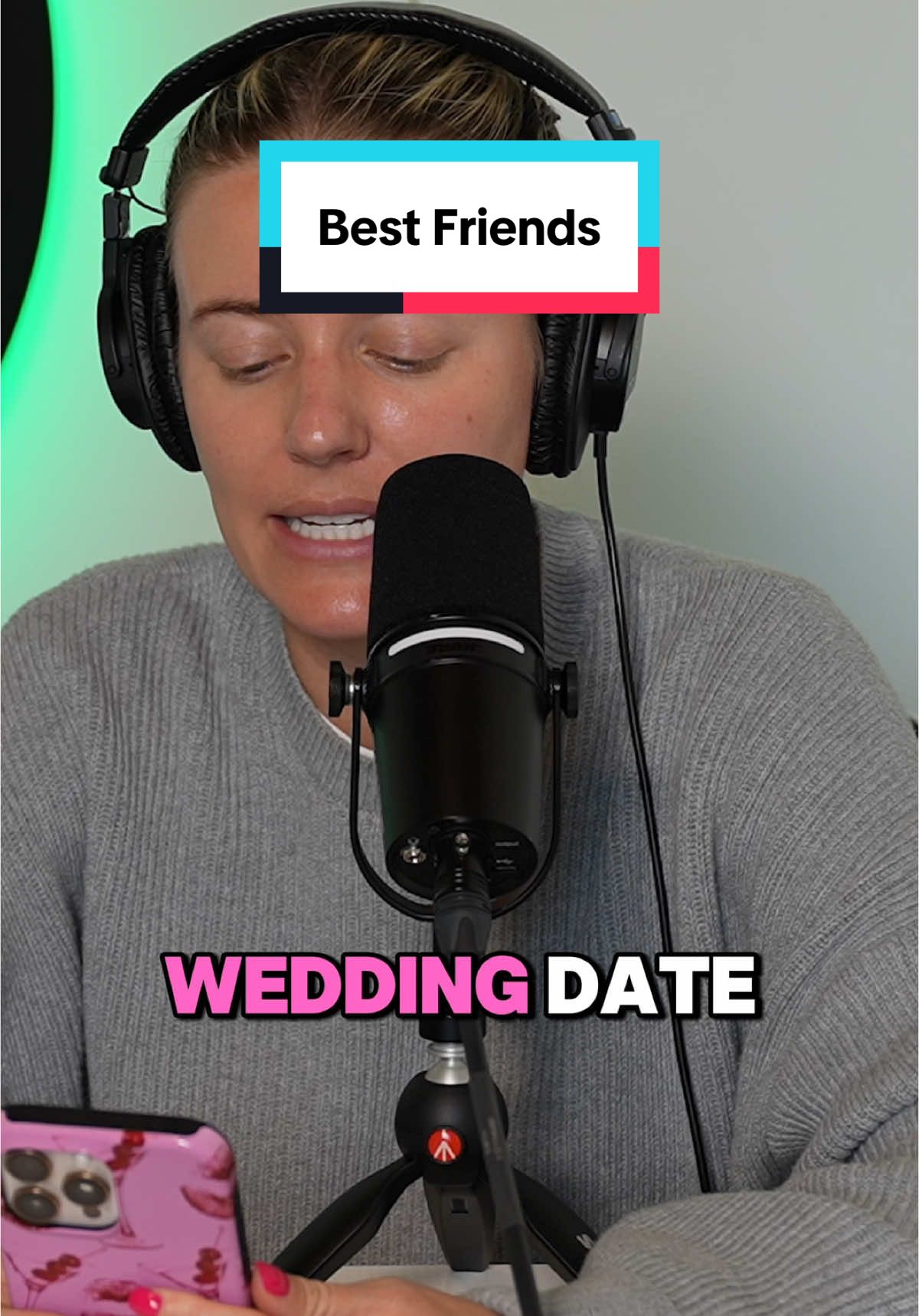 what would you guys do?? #meangirlpod #friend #wedding #maidofhonor 