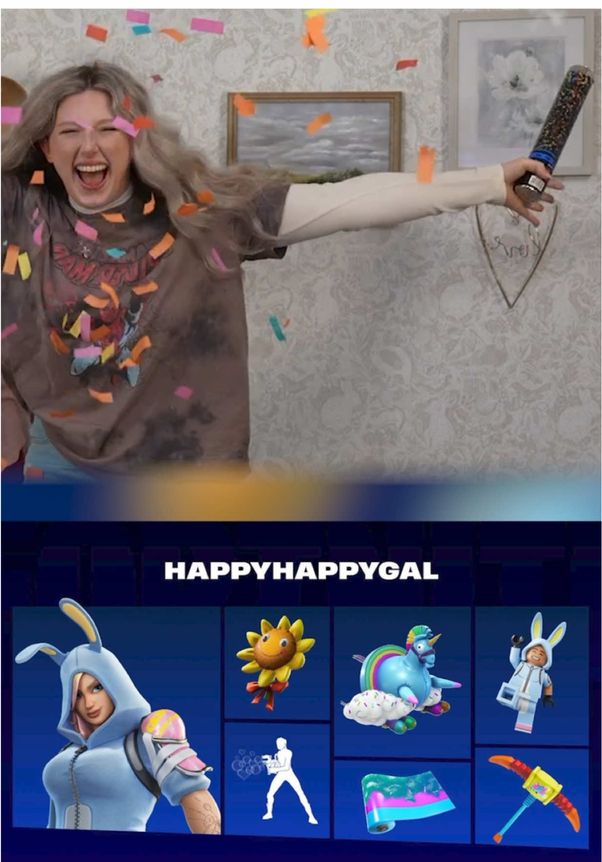 Beyond Blessed 🩵 Creator Code: HappyHappyGal #fortnite #EpicPartner #itemshop #fortniteitemshop #happyhappygal 