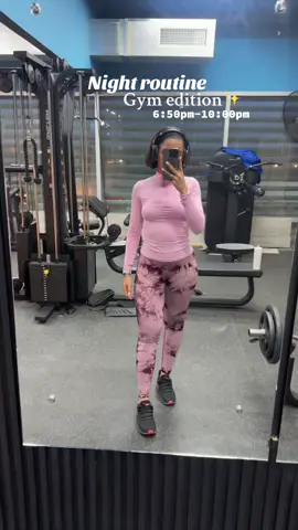 Así luce mi rutina de noche luego del trabajo cuando toca gym 😮‍💨 #fyp #viral #gym #nightroutine #skincare #nightroutineskincare #GymTok 