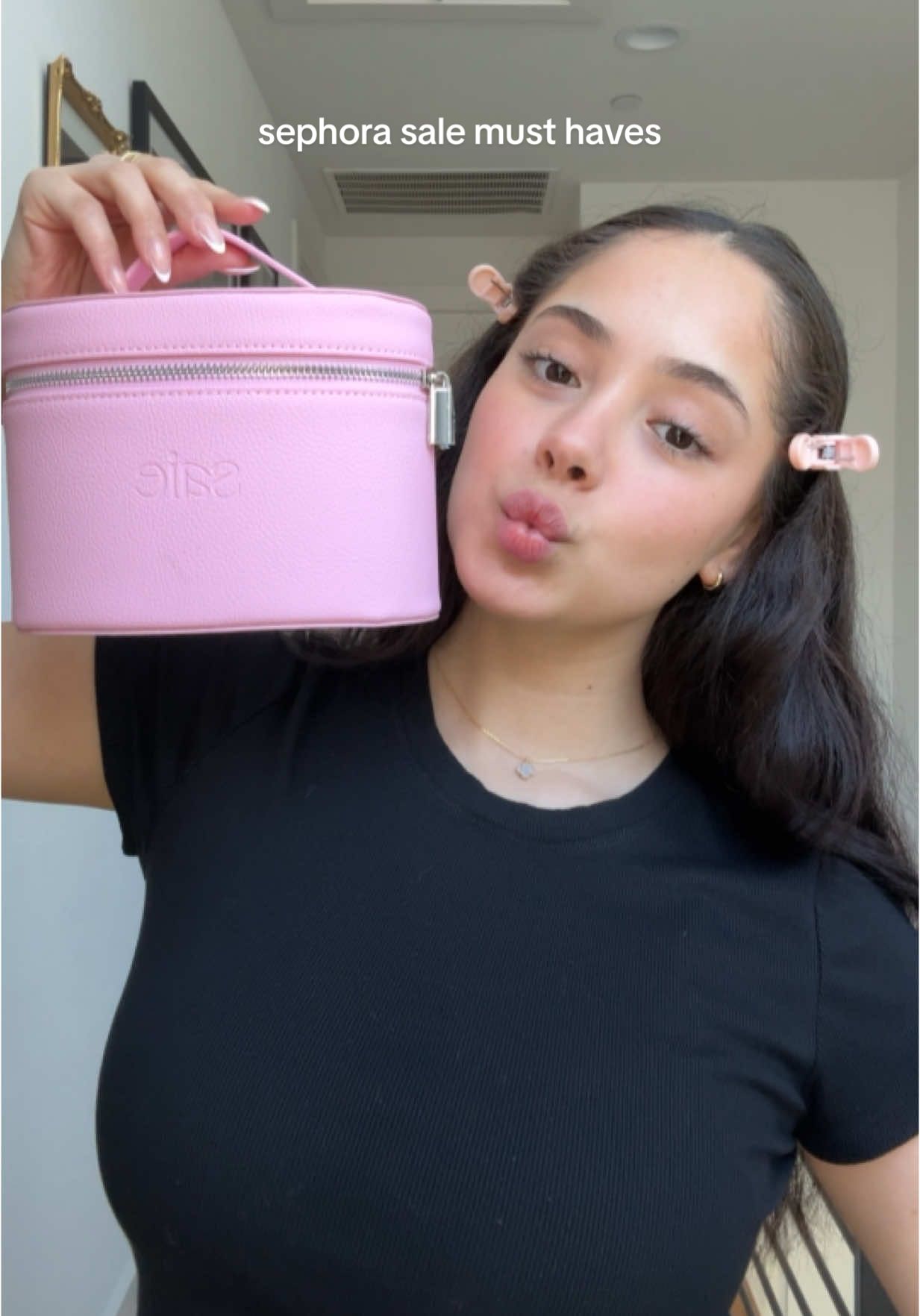 My fav @Saie beauty products that you need from the @sephora sale🤍!  Saie is my go-to brand for effortless, clean makeup essentials for the Signature SaieGlow™ 🤍!  Saie is exclusively sold in Sephora and I love that it’s a clean & planet positive beauty brand🫶🏻 The Sephora Sale is 20% off from 4/4-4/14 for Rouge, 15% off from 4/8 - 4/14 for VIB, and 10% off from 4/8-4/14 for Insiders Product description: Dew bronze gel bronzer in salt  Dew blush liquid blush in sweetie The powder blush brush  The base brush  Supersuede baked powder blush in Mia  Super glowy gel in warmglow  #sephorasale #saiebeauty #sephora #beauty #makeup 