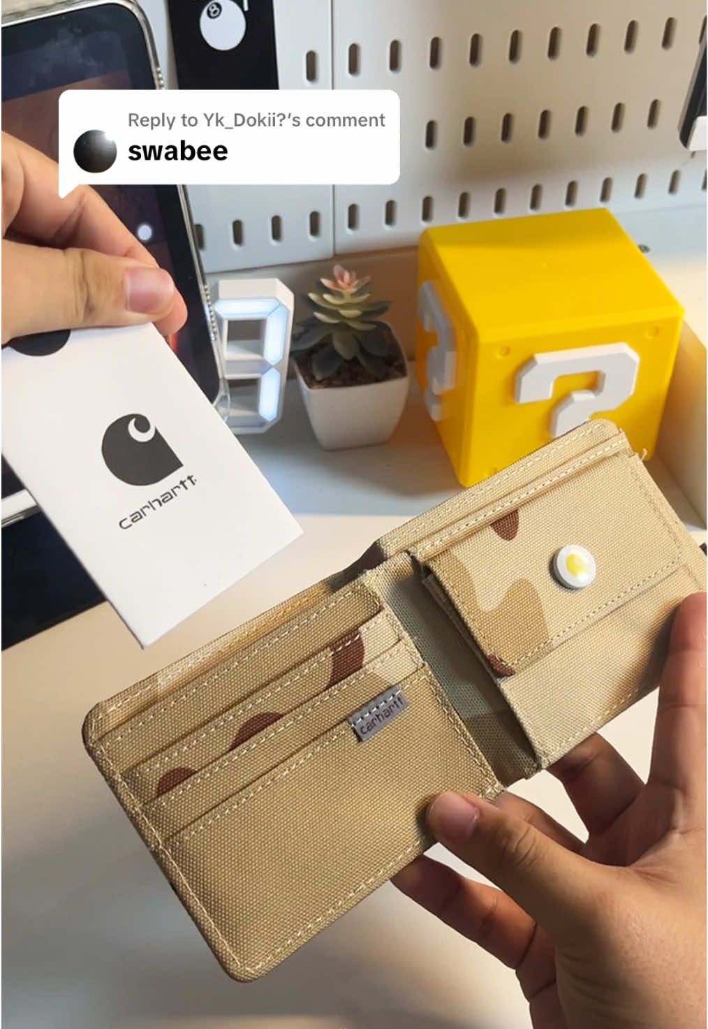 Replying to @Yk_Dokii? Totoo yan bro! ang solid talaga ng wallet for men na to! #walletformen #carharttwallet #walletcard 