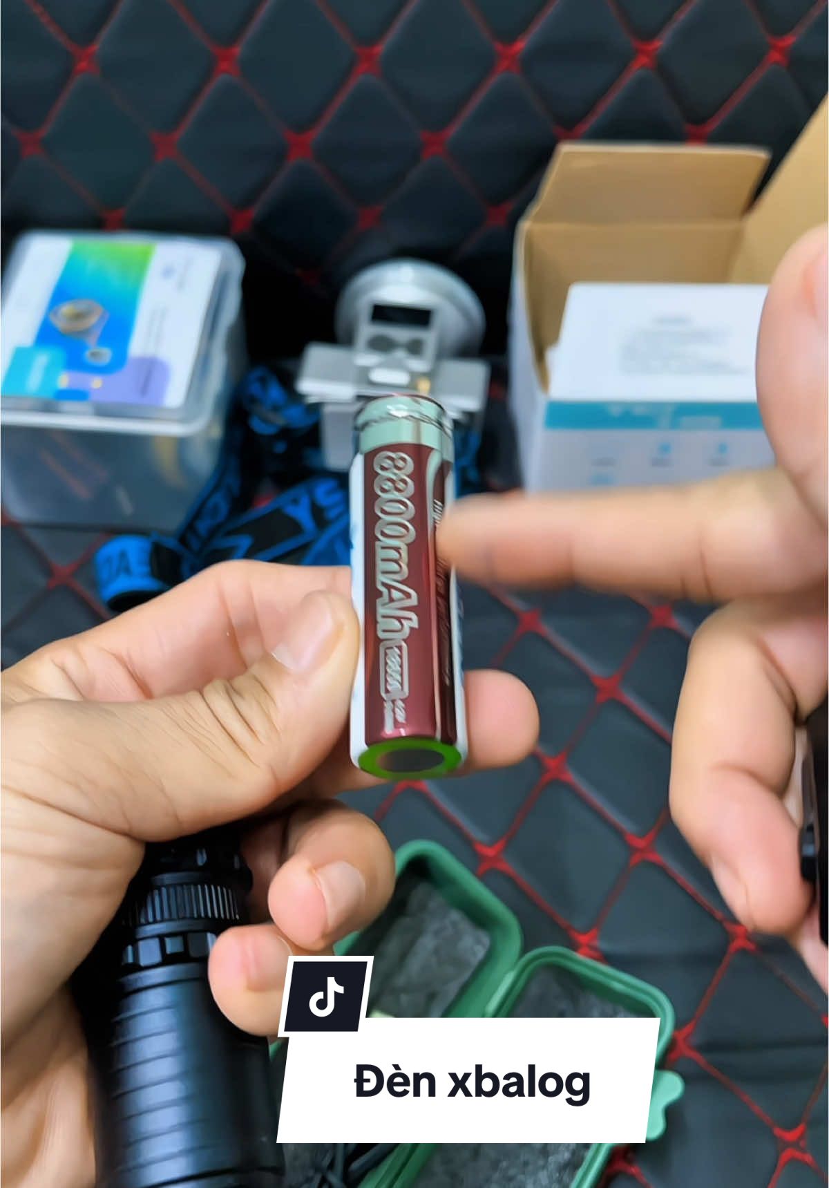 Đèn pin mini siêu sáng Xbalog 352x nâng cấp pin. #denxbalogbl352x #denpin #denpinsieusang 