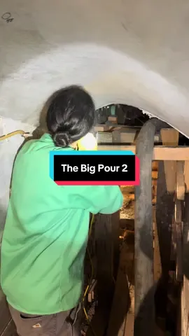 The Big Pour II #engineering #tunnel #concrete #construction #Minecraft #civilengineering #mining #tunnellady 