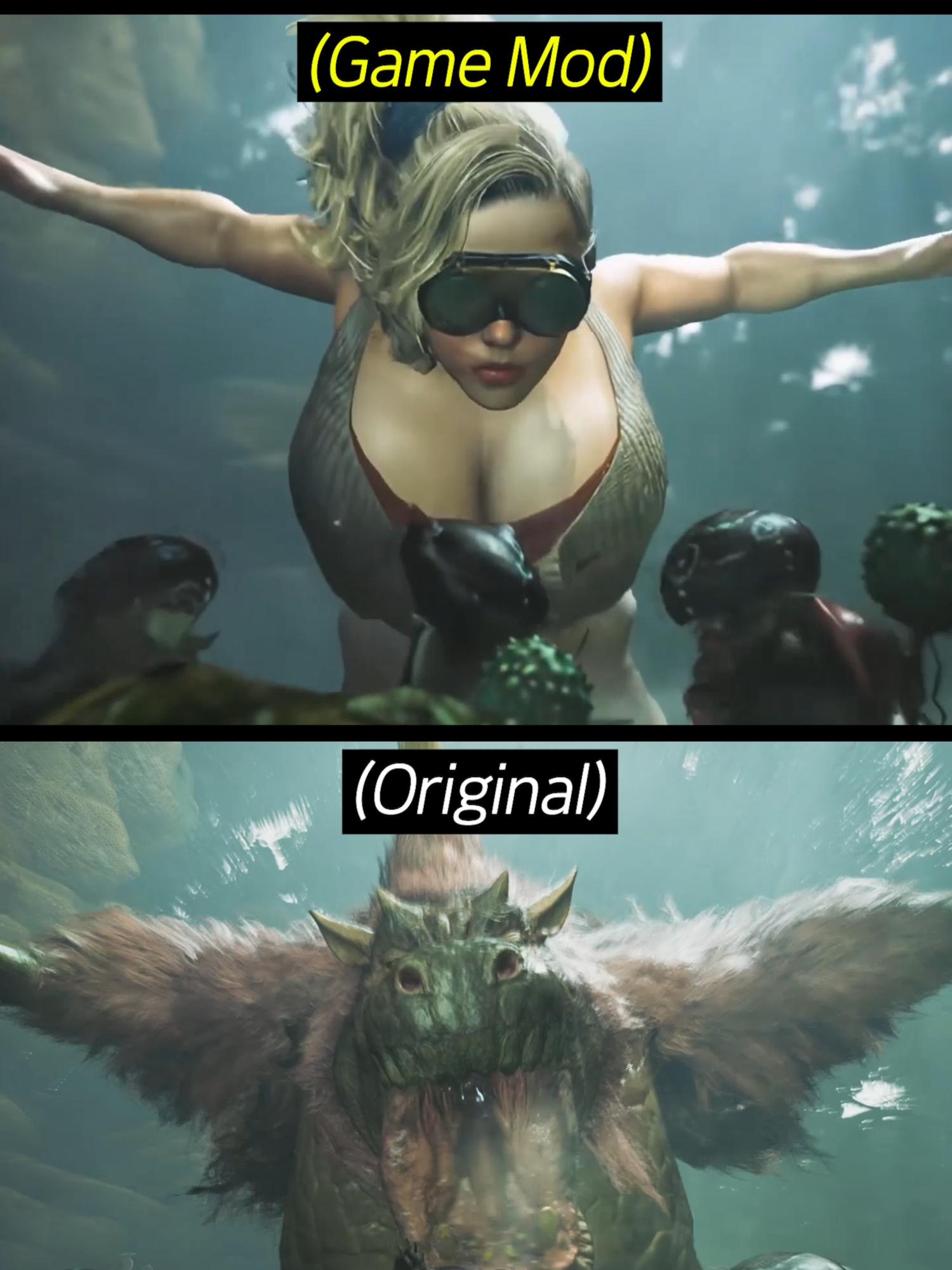 The Art of A Mad Genius #monsterhunterwildsgameplay #monsterhunter #wilds #MHW #gamemod #Gemma