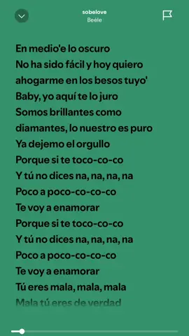 [SOBELOVE ♥️] - BEÉLE #beéle #spotifylyrics 