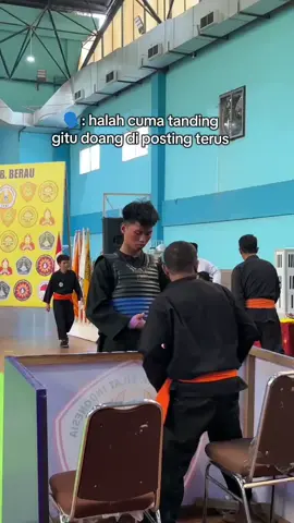 🗣️halah cuman tanding gitu doang di psoting terus #fyp #pencaksilat #silatolahraga #atlet #lewatberandafyp #4you 