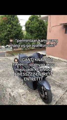 Tutorr dibolehin ganti knalpot dungg #masukberanda #aerox #tasikpride🔥 #ceweracing #aeroxgirl #cewenyalse🤙🏻 #aeroxtasik #fouryou #juskonten 