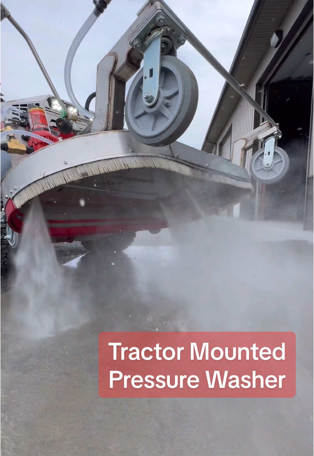 We got to try out the Swirly Surface Cleaner on one of the dirtiest sidewalks in our city - vapressurewasher.com #build #howto #construction #DIY #contractor #tools