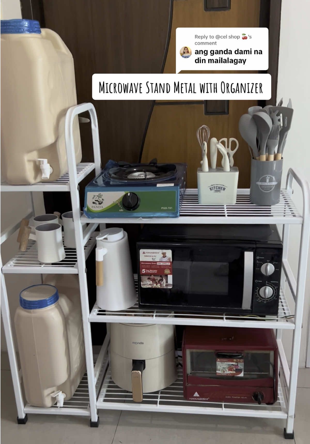 Replying to @@cel shop 🍒 Yes dami malalagay mi, Microwave Stand Water Rack Organizer 🫶 #foryoupage #foryou #fypageシ #fyp #microwavestand #microwavestandwithwaterorganizer #microwavestandorganizer #microwavestandwithwaterrack #microwaverack #microwaverackstand #microwaveracks #waterrack #kitchenrack #trending #viral #alanisph #affiliatemarketing #plantracksfurniturespampanga 