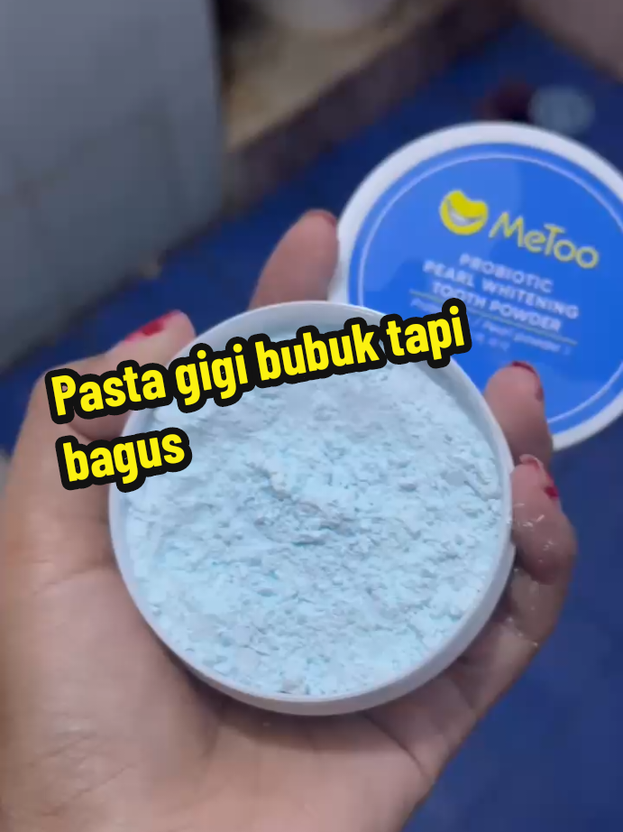 Metoo pasta gigi bubuk, rekomended. ada yang pernah pakai ini?  #metoo #metoopastagigibubuk #pastagigi 