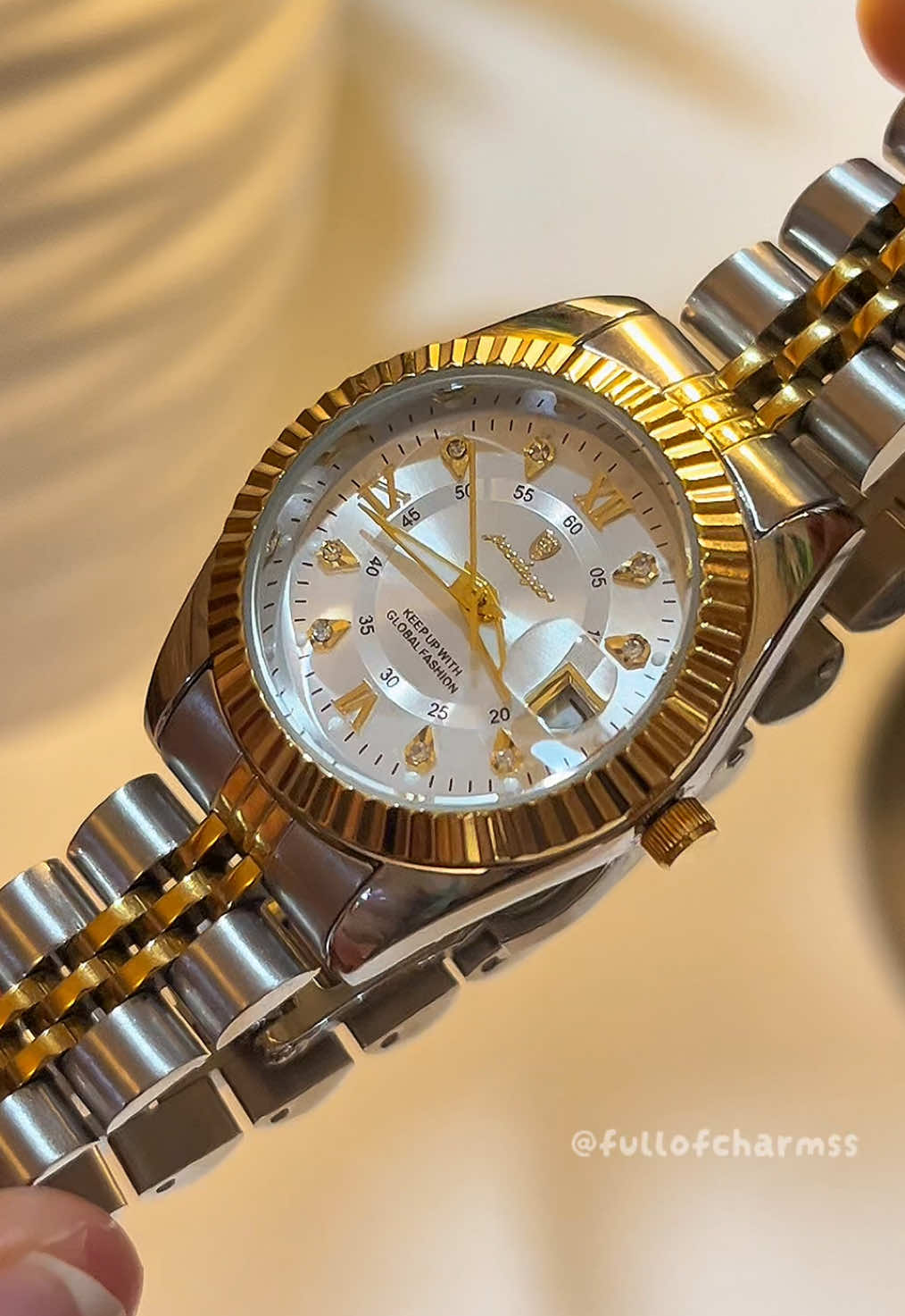 Poedagar Datejust Watch for Women #watch #poedagar #watchforwomen #datejust #relo #giftideas #giftforher 