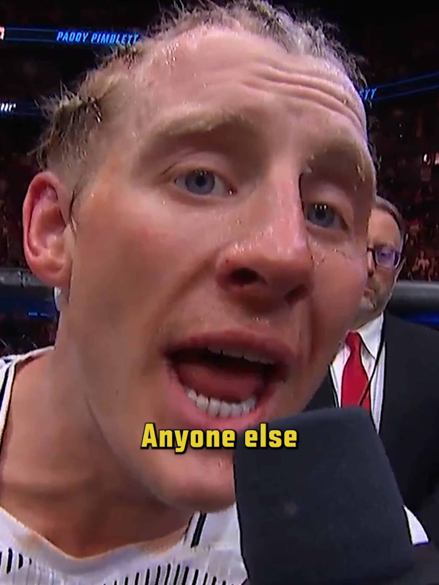 Paddy is ready for the top five and his shot at the title 💪 #UFC #mma #paddypimblett