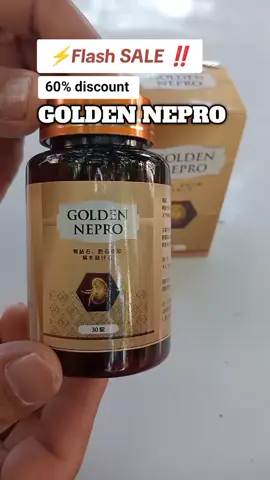 Take advantage the flash sale of Golden Nepro. #goldennepro #kidneystone #fyp 
