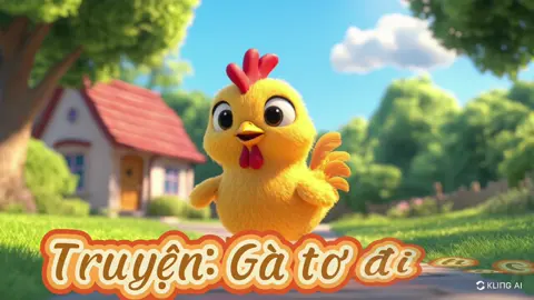 Truyện: Gà tơ đi học #giáoducmamnon #giaovienmamnon #yeunghe #xuhuongtiktok #tremamnon #congngheAI 