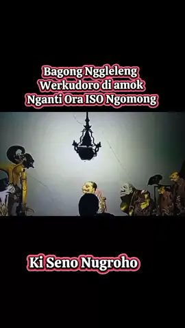 Seru,..!! Werkudoro diseneni Bagong #wayangkulit