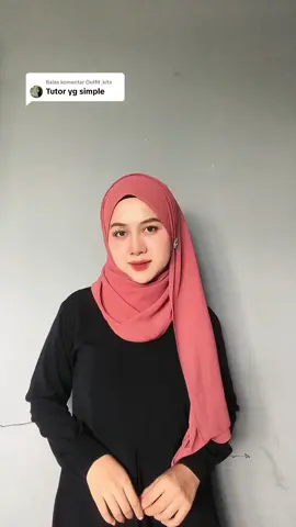 Membalas @Outfit_kita udah simple belum yg ini🍒#hijabtutorial#pashmina#ootdhijabstyle#fyp 