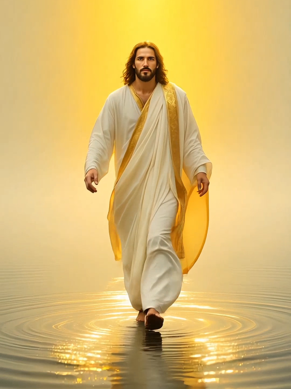Jesus ist King #jesus #viral #water #walking #livewallpaper #wallpaper #yellow #explore #reels #foryou #jesusisking #fyp #fy #amen #holy 
