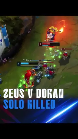 ZEUS 1v1 DORAN 🔥 #lck #lck2025 #leagueoflegends