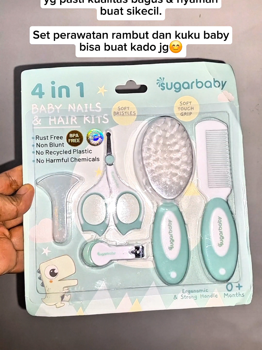 SET PERAWATAN RAMBUT & KUKU BAYI #sugarbaby #babynails #perawatanrambutbayi #shampoobayi #bayibarulahir #kadolahiran 