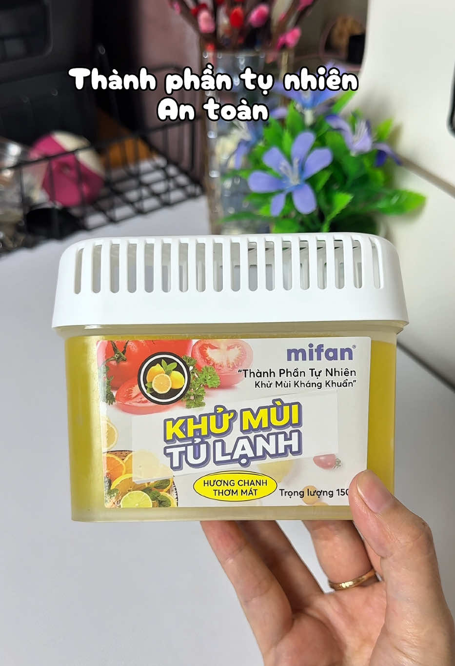 Khử mùi tủ lạnh ổn áp lắm có 29k thôi à dùng được cả 2-3 tháng #tieuphung2710_ #gelkhumuitulanh #khumuitulanh 